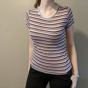 Zara Trafaluc striped t-shirt
